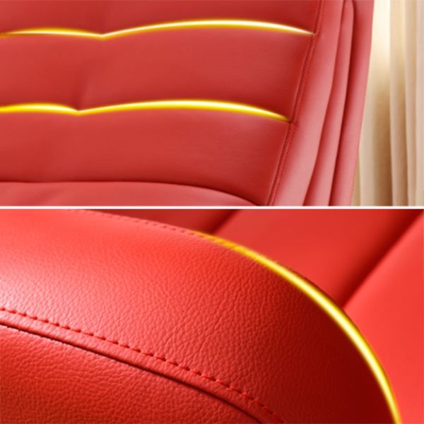 Living Room Leather Chaise Square Arms Modern Chaise Lounge with Upholster Clearhalo 'Chairs & Seating' 'Chaise Lounge' 'chaise_lounge' 'furn' 'furn_chaise_lounge' 'Furniture' 'Living Room Furniture' 1200x1200_070e28ef-613d-4315-916e-05bad9d7dfe9