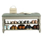 Rubber Wood Seating Bench Cushioned Rectangle Shoe Storage Entryway Bench Clearhalo 'Benches' 'Chairs & Seating' 'furn' 'furn_benches' 'Furniture' 'Living Room Furniture' 1200x1200_070eb3fc-0497-4344-be7e-4def0da804c1