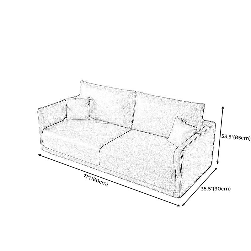Stationary 2-seater Living Room Tuxedo Arm Standard Cushions Sofa Clearhalo 'furn' 'furn_sofas' 'Furniture' 'Living Room Furniture' 'Sofa' 'sofas' 1200x1200_07103bcb-57d4-404d-abc4-6923e4f8be6a