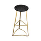 Glam-Pub-Tischset mit Metallrahmen und Holzplatte, 1/2/3-teiliges Bar-Set mit mattem Finish für zu Hause