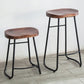 Modern Style Backless Bar-stool Saddle Seat Bar Stool with Metal Legs Clearhalo 'Bar Furniture' 'Bar Stools' 'bar_stools' 'furn' 'furn_bar_stools' 'Furniture' 'furniture_bar_stools' 'Kitchen & Dining Furniture' 1200x1200_0719016d-a94c-41a3-83b8-6102fe102020
