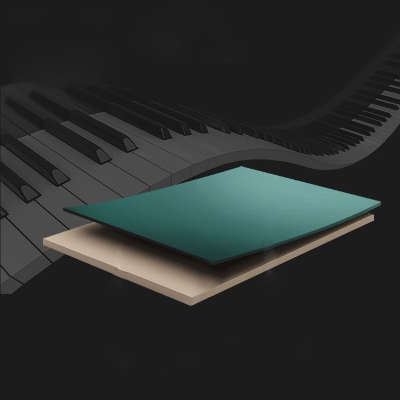 Commode de rangement de style moderne de 16 po D, commode de rangement en blanc et vert