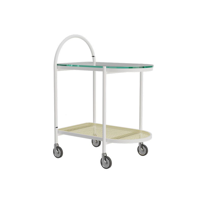 Cama de almacenamiento abierto mesita de noche gabinete moderno para dormitorio