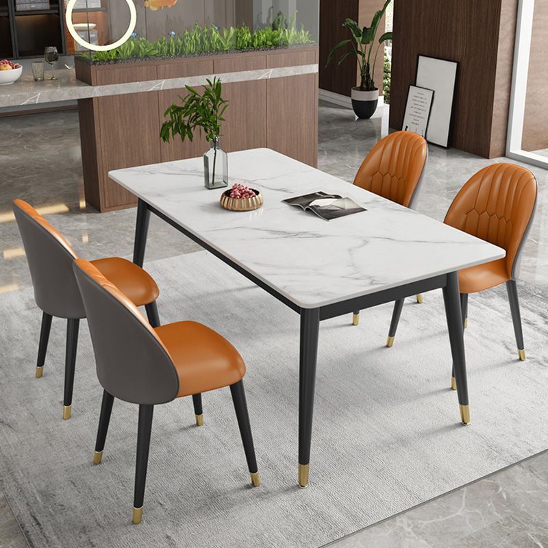 Modern Style Sintered Stone Dining¬†Room¬†Set with Rectangle Shape Dining Table Furniture Clearhalo 'Dining Room Sets' 'Dining Tables & Seating' 'dining_room_set' 'furn' 'furn_dining_room_set' 'Furniture' 'furniture_dining_room_set' 'Kitchen & Dining Furniture' 'kitchen&dining_furn' 'kitchen' 1200x1200_071aa47a-0faa-4db5-b6c5-1d3e0dda2ff1