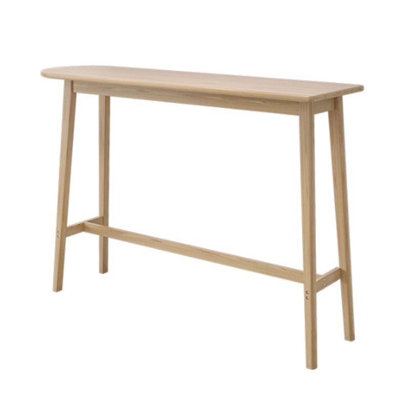 Modern Trestle Base Bar Table Set 1/2/3 Pcs Solid Wood Bar Table and Stools Clearhalo 'Bar Furniture' 'furn' 'furn_home_bar_bar_sets' 'Furniture' 'Home Bars & Bar Sets' 'home_bar_bar_sets' 'Kitchen & Dining Furniture' 1200x1200_071ae9ca-36ce-4048-a7bd-7f8b6c2b26e6