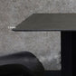 Industrial Rectangle Table Sintered Stone Table with Metal Legs for Home Clearhalo 'Dining Tables & Seating' 'Dining Tables' 'dining_table' 'furn' 'furn_dining_table' 'Furniture' 'Kitchen & Dining Furniture' 1200x1200_071d61de-4d76-49c9-b7d8-43be6795462c