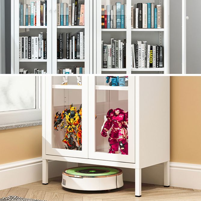 13.78"W Bookcase Scandinavian Style Shelf Bookcase for Home and Office with Door Clearhalo 'Bookcases' 'furn' 'furn_bookcases' 'Furniture' 'furniture_bookcases' 'kitchen' 'kitchen_bookcases' 'Living Room Furniture' 'Office Furniture' 1200x1200_071d7b7c-30f0-4c58-b29e-ea4c0308e1d2