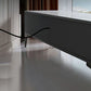 15.7" H Glam TV Cabinet Glass Top Media Console TV Stand with 2 Doors Clearhalo 'furn' 'furn_tv_stands_entertainment_centers' 'Furniture' 'Living Room Furniture' 'TV Stands & Entertainment Centers' 'TV Stands & Media Storage Furniture' 'tv_stands_entertainment_centers' 1200x1200_071e3f81-62bd-4aaf-a88f-b35eb7fd3313