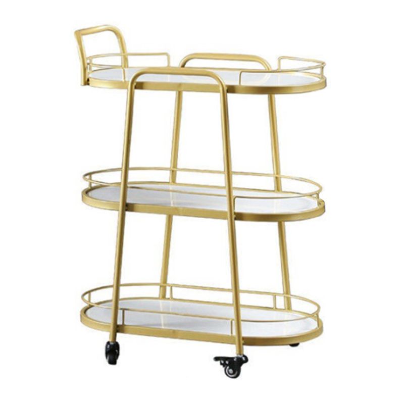 Tavolo da preparazione ovale contemporaneo tavolo da preparazione in metallo per cucina