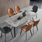 Sintered Stone Modern Rectangle Dining Table Grey Stone Top Table with 4 Legs Clearhalo ' dining_table' 'Dining Tables & Seating' 'Dining Tables' 'furn' 'furn_dining_table' 'Furniture' 'furniture_dining_table' 'Kitchen & Dining Furniture' 'kitchen&dining_furn' 'kitchen' 'kitchen_dining_table' 1200x1200_07211163-c410-459d-9376-393c9729b1f1