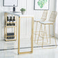 Modern Fixed Table with Metal Base Bar Table for Living Room Clearhalo 'Bar Furniture' 'Bar Tables' 'bar_tables' 'furn' 'furn_bar_tables' 'Furniture' 'Kitchen & Dining Furniture' 1200x1200_072215fb-7db2-428f-93b1-2a4de7993ee5