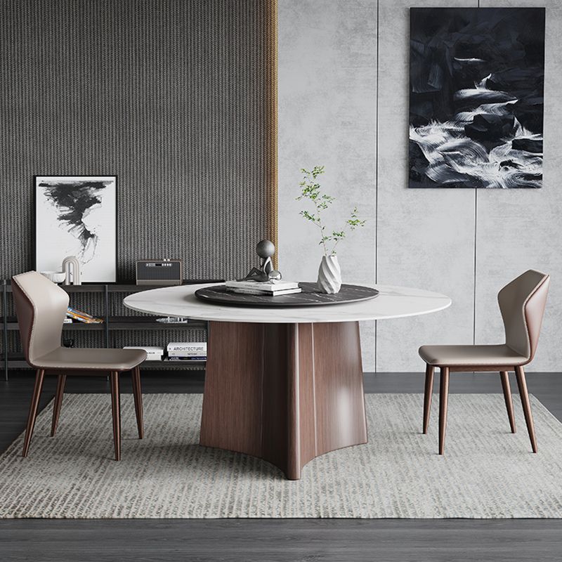 Set di tavoli da pranzo moderna 1/3/4/7 pezzi con mobili da cucina a base di metallo