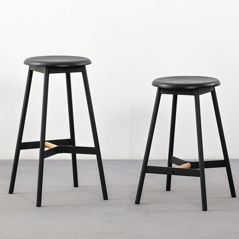 Modern Style Round Bar-stool Metal Counter Bar Stool for Restaurant Clearhalo 'Bar Furniture' 'Bar Stools' 'bar_stools' 'furn' 'furn_bar_stools' 'Furniture' 'furniture_bar_stools' 'Kitchen & Dining Furniture' 1200x1200_072532c5-3572-4c7a-83b0-5b0ea6c90d9b