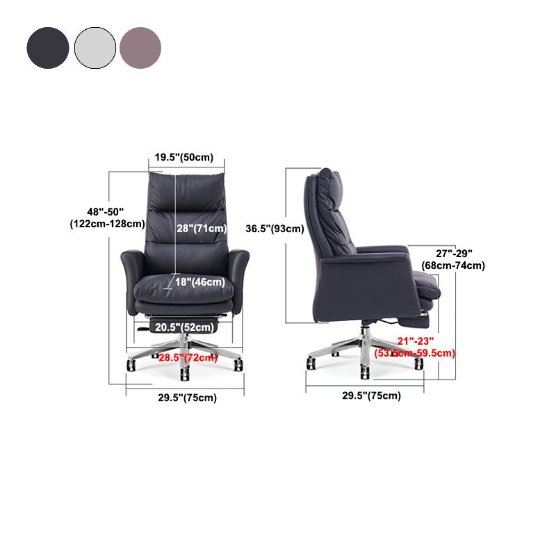 High Back Executive Chair gestoffeerde executive ergonomische computervoorzitter