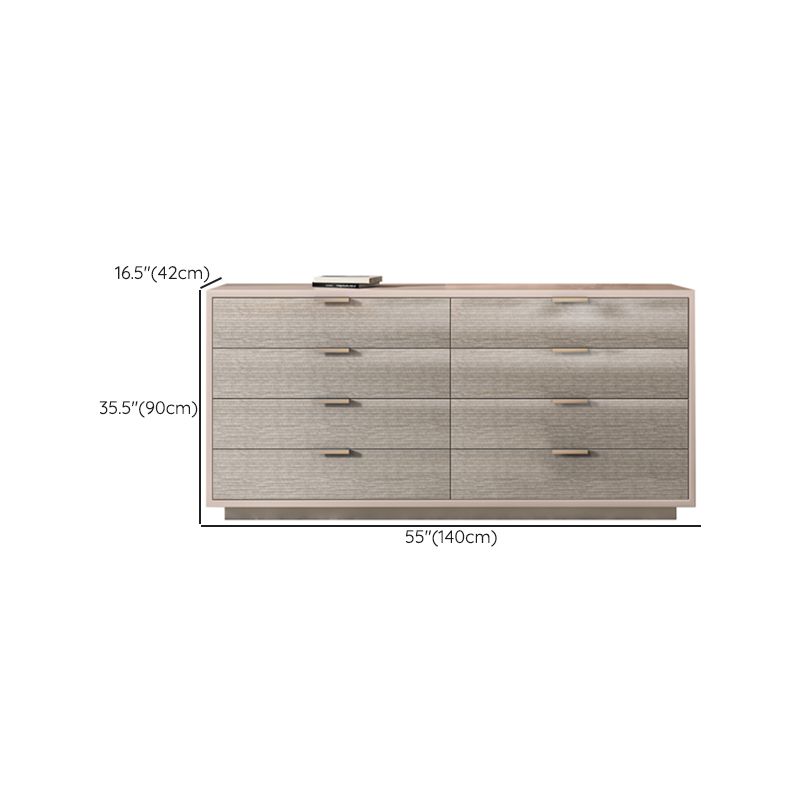 16.38-inch Width Storage Chest Modern Wooden Storage Chest Dresser