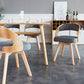 Modern Style Wooden Dining Chair Open Back Dining Side Chairs for Kitchen Clearhalo ' kitchen&dining_furn' 'Dining Chairs' 'Dining Tables & Seating' 'dining_chair' 'furn' 'furn_dining_chair' 'Furniture' 'furniture_dining_chair' 'Kitchen & Dining Furniture' 'kitchen' 1200x1200_0728a4ed-92ca-4c7e-9dd3-deb32a1876ab