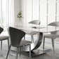 Modern Style Rectangle Table Set 1/2/3/5/8 Pieces Dining Set for Home Use