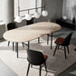 Metal Modern Oval Dining Table Wood Top Table for Dining Room and Kitchen Clearhalo ' dining_table' 'Dining Tables & Seating' 'Dining Tables' 'furn' 'furn_dining_table' 'Furniture' 'furniture_dining_table' 'Kitchen & Dining Furniture' 'kitchen&dining_furn' 'kitchen' 'kitchen_dining_table' 1200x1200_0730a4d2-9018-4e6e-a42c-61229c59951f