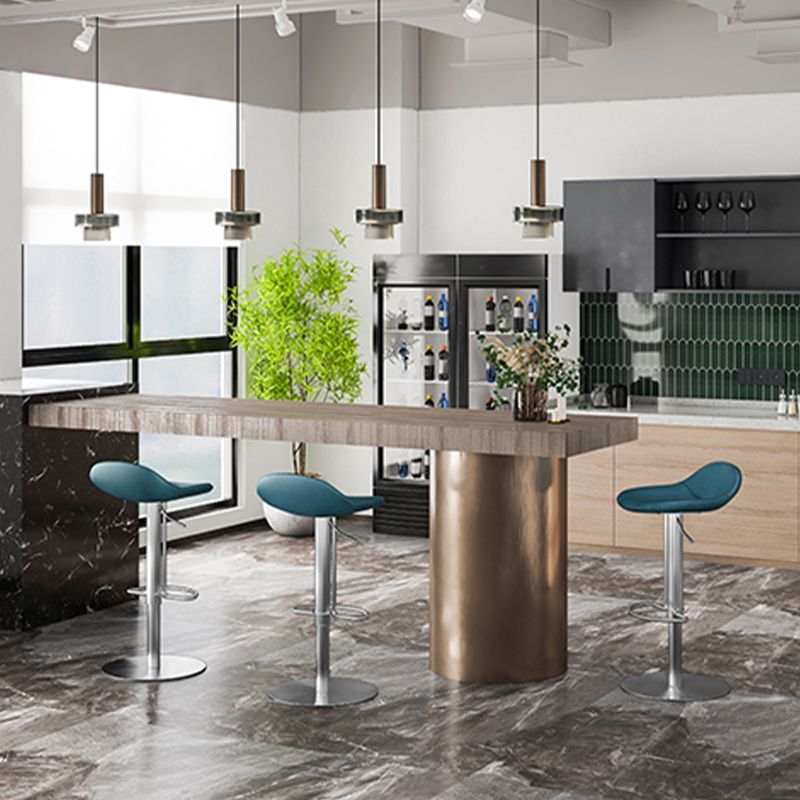 Leather Bar Stool Backless Counter Stool for Bristol with Swivel Clearhalo 'Bar Furniture' 'Bar Stools' 'bar_stools' 'furn' 'furn_bar_stools' 'Furniture' 'Kitchen & Dining Furniture' 1200x1200_0735fb97-1328-491a-94c1-12376e79c697