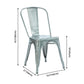 Industrial Dining Chair Slat Back Chair with 4 Metal Legs for Home Use Clearhalo ' kitchen&dining_furn' 'Dining Chairs' 'Dining Tables & Seating' 'dining_chair' 'furn' 'furn_dining_chair' 'Furniture' 'furniture_dining_chair' 'Kitchen & Dining Furniture' 'kitchen' 1200x1200_0736b846-6eb4-421e-8e50-72781ccaf345