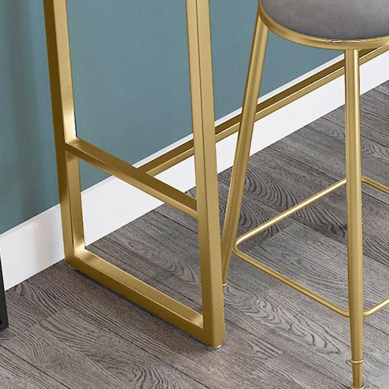 Nordic Bar Table 42-inch Height Artificial Marble Top Bar Table Clearhalo 'Bar Furniture' 'Bar Tables' 'bar_tables' 'furn' 'furn_bar_tables' 'Furniture' 'furniture_bar_tables' 'Kitchen & Dining Furniture' 1200x1200_07391fbf-fe40-4603-bb9b-c2c8c8df77f2