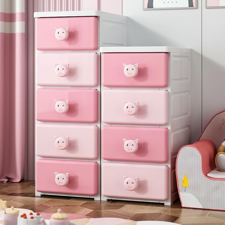 Contemporary Wardrobe Cabinet With Drawer Plastic Storage Cabinet Clearhalo 'Armoires & Wardrobes' 'armoires_wardrobes' 'Bedroom Furniture' 'furn' 'furn_armoires_wardrobes' 'Furniture' 1200x1200_0739cb49-bedf-4587-9b05-bd2ee23d46f0