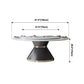 Round Pedestal Dining Site Table Traditional Luxury Dining Table for Indoor Clearhalo ' dining_table' 'Dining Tables & Seating' 'Dining Tables' 'furn' 'furn_dining_table' 'Furniture' 'furniture_dining_table' 'Kitchen & Dining Furniture' 'kitchen&dining_furn' 'kitchen' 'kitchen_dining_table' 1200x1200_073cc917-a540-4e60-ba66-909fed7940cb