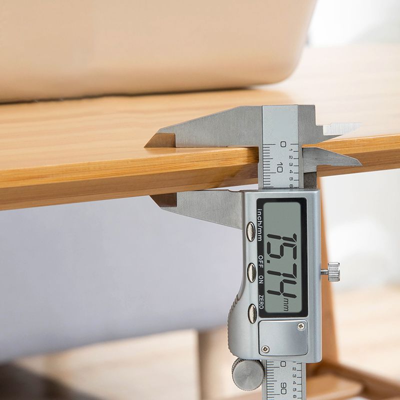 4 Bein Couchtisch rechteckiger Einzelkaffeetisch mit Regal