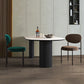 Simplicity Style Sintered Stone Dining Table 3 Legs Base 55" Wide Freeform Table for Home Clearhalo ' dining_table' 'Dining Tables & Seating' 'Dining Tables' 'furn' 'furn_dining_table' 'Furniture' 'furniture_dining_table' 'Kitchen & Dining Furniture' 'kitchen&dining_furn' 'kitchen' 'kitchen_dining_table' 1200x1200_073e804e-f308-49df-834c-f22b971b7fb3