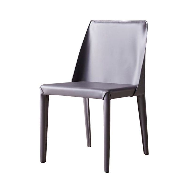 European Design Leather Chairs Solid Back Side Kitchen Dining Chair Set Clearhalo ' kitchen&dining_furn' 'Dining Chairs' 'Dining Tables & Seating' 'dining_chair' 'furn' 'furn_dining_chair' 'Furniture' 'furniture_dining_chair' 'Kitchen & Dining Furniture' 'kitchen' 1200x1200_073effc7-c25f-42b2-a676-5cc74a43e6a3