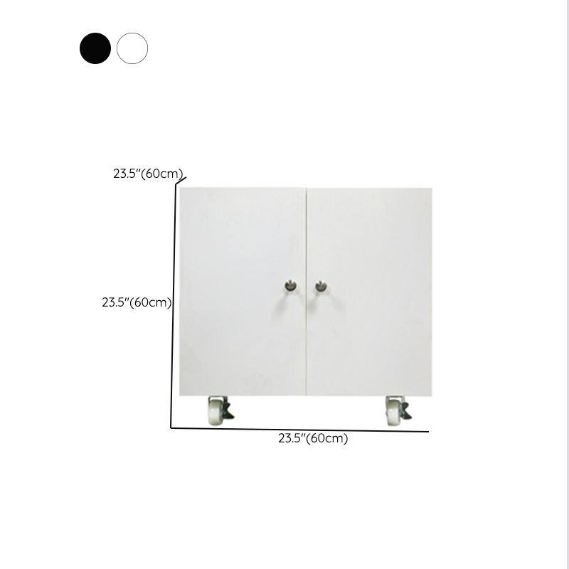 Modern Gabinet Steel Storage Impresora de presente Archivo con ruedas