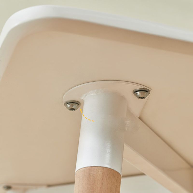 Modern Bistro Bar Table Fixed Bistro Bar Height Cocktail Table with Legs Clearhalo 'Bar Furniture' 'Bar Tables' 'bar_tables' 'furn' 'furn_bar_tables' 'Furniture' 'Kitchen & Dining Furniture' 1200x1200_0746e318-3bdc-4bf7-ab2d-561f6b0a9e34