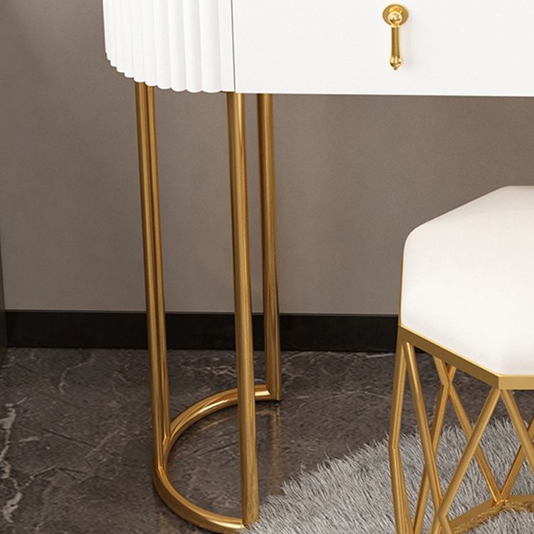 Removable Makeup Counter Lighted Mirror Vanity Dressing Table with Drawer Clearhalo 'Bedroom Furniture' 'furn' 'furn_makeup_vanities' 'Furniture' 'Makeup Vanities' 'makeup_vanities' 1200x1200_0747af43-0614-4c87-9b69-9b895c1a0d52