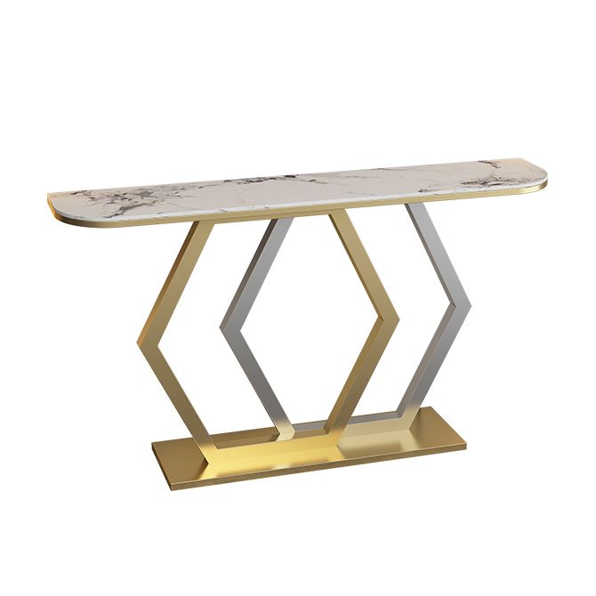 Glamkonsole Akzenttisch Antikes Finishsofa in Stein