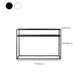 Contemporary Style Console Table Rectangle Metal Accent Table for Hall
