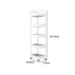 Moderne plastic boekenplank pure witte etagere open plank boekenkast