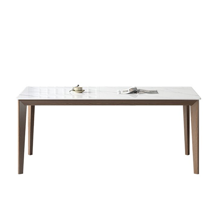 1/3/4/5 Pieces Ash Wood Dining Table Set with White Sintered Stone Top Modern Dinette Set Clearhalo 'Dining Room Sets' 'Dining Tables & Seating' 'dining_room_set' 'furn' 'furn_dining_room_set' 'Furniture' 'furniture_dining_room_set' 'Kitchen & Dining Furniture' 'kitchen&dining_furn' 'kitchen' 1200x1200_074e0c4e-5e18-4108-b8ee-d409a3acb251