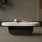 Contemporary Irregular Coffee Table Modern 15.7-In High 1 Single Cocktail Table Clearhalo 'Coffee & Accent Tables' 'Coffee Tables' 'coffee_tables' 'furn' 'furn_coffee_tables' 'Furniture' 'Living Room Furniture' 1200x1200_075045fa-2ea4-4b88-87a8-961cf47750fa