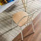 Contemporary Metal Dining Chair Slat Back Side Armless Chair for Kitchen Clearhalo ' kitchen&dining_furn' 'Dining Chairs' 'Dining Tables & Seating' 'dining_chair' 'furn' 'furn_dining_chair' 'Furniture' 'furniture_dining_chair' 'Kitchen & Dining Furniture' 'kitchen' 1200x1200_0750f87f-4d6d-4eab-b1b1-b26b9f0fb737