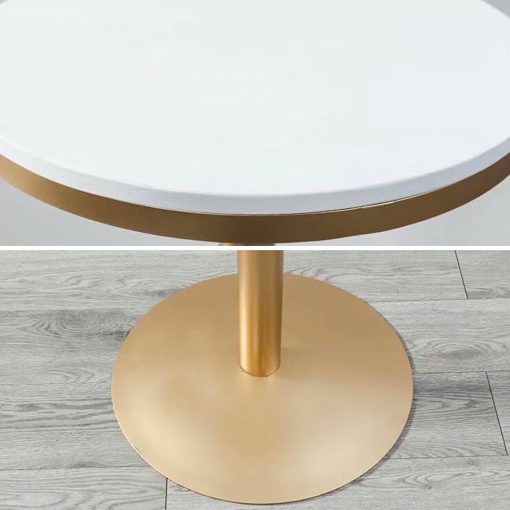 Glam Style Round Bar Table Set 1/3/5 Pieces Solid Wood Counter Table for Indoor Clearhalo 'Bar Furniture' 'furn' 'furn_home_bar_bar_sets' 'Furniture' 'Home Bars & Bar Sets' 'home_bar_bar_sets' 'Kitchen & Dining Furniture' 1200x1200_075260f6-e771-43b5-9182-03fbe3d91faf