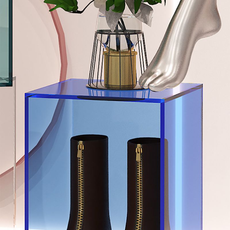 Libreria verticale da 9 "libreria contemporanea ampia chiusa