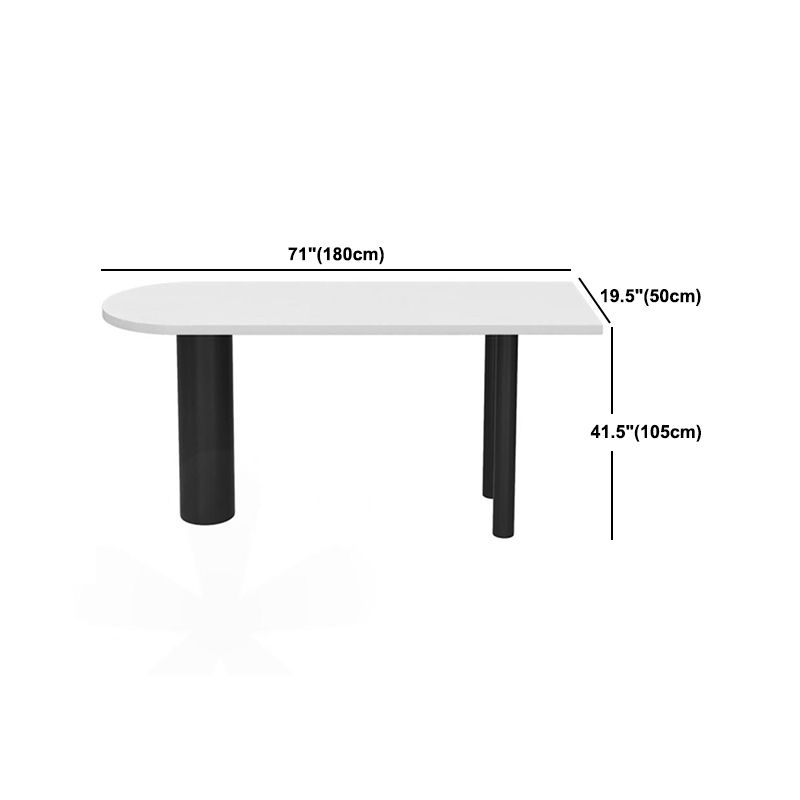 Industrial Wood Bar Table Set 1/3/4 Pcs White Free Form Bar Table with Leather Stools Clearhalo 'Bar Furniture' 'furn' 'furn_home_bar_bar_sets' 'Furniture' 'Home Bars & Bar Sets' 'home_bar_bar_sets' 'Kitchen & Dining Furniture' 1200x1200_0754c0ce-1c68-43ca-bd03-0060f7b0e5a2