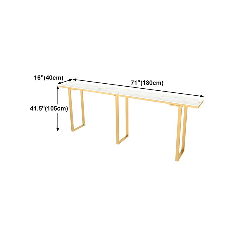 Nordic Style Rectangle Sintered Stone Table Dining Bar Counter Table for Kitchen Clearhalo 'Bar Furniture' 'Bar Tables' 'bar_tables' 'furn' 'furn_bar_tables' 'Furniture' 'furniture_bar_tables' 'Kitchen & Dining Furniture' 1200x1200_07553dc1-e8d5-41c4-87a5-06efd398fb91