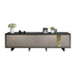 Glam TV Media Console Wood Media Console TV Stand with 3 Drawers