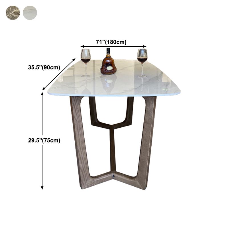 Home Dinner Room Kitchen Table Traditional Luxury Stone and Wood Dining Site Table Clearhalo ' dining_table' 'Dining Tables & Seating' 'Dining Tables' 'furn' 'furn_dining_table' 'Furniture' 'furniture_dining_table' 'Kitchen & Dining Furniture' 'kitchen&dining_furn' 'kitchen' 'kitchen_dining_table' 1200x1200_075ba0ca-15e8-46bf-a66d-98eec2d3d244