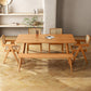Solid Wood Dining Room Table 4 Legs Dining Table for Kitchen