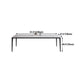 Rectangle Shape Dining Table Industrial Sintered Stone Table with 4 Legs Clearhalo ' dining_table' 'Dining Tables & Seating' 'Dining Tables' 'Furniture' 'furniture_dining_table' 'Kitchen & Dining Furniture' 'kitchen&dining_furn' 'kitchen' 'kitchen_dining_table' 1200x1200_07605e6a-3800-4f82-b023-e8b7d6c7f51e