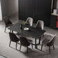 Mid-Century Modern Dining Table Black Rectangle Sintered Stone Dining Table Clearhalo ' dining_table' 'Dining Tables & Seating' 'Dining Tables' 'furn' 'furn_dining_table' 'Furniture' 'furniture_dining_table' 'Kitchen & Dining Furniture' 'kitchen&dining_furn' 'kitchen' 'kitchen_dining_table' 1200x1200_07606c55-e827-4853-b228-d6995c0fb69e