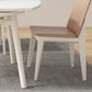 White Drop-Leaf Dining Table Round Sintered Stone Dinner Table for Dining Room Clearhalo 'Dining Tables & Seating' 'Dining Tables' 'dining_table' 'furn' 'furn_dining_table' 'Furniture' 'Kitchen & Dining Furniture' 1200x1200_0761eab2-4db3-4549-85d9-7a7f66d7b75e