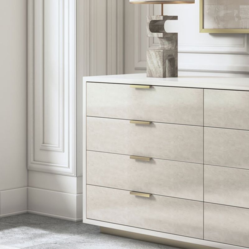 Ultra-Modern Double Dresser Solid Wood Storage Chest with Drawers for Bedroom Clearhalo 'Bedroom Furniture' 'Dressers & Chests' 'dressers_chests' 'furn' 'furn_dressers_chests' 'Furniture' 1200x1200_0768d2f8-a382-493c-a335-42b39f4be1d1